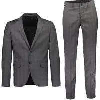 Lindbergh Traje antracita / gris basalto / gris oscuro