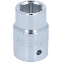 Ks Tools Llave de vaso hexagonal de 3/4 de pulgada, de tamaño corto, para tuercas de 13/16 de pulgada