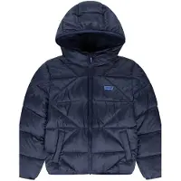 Levi's Boys Sherpa Lined Puffer Jacket Dress Blues Talla: 6M | Chaquetas Outlet | kids | Azul