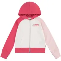 Levi's Girls Full Zip Up Hoodie Honeysucklelevis Talla: 16Y | Ropa Deportiva Outlet | kids