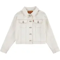 Levi's Girls Color Baby Baggy Trucker Natural Talla: 12Y | Chaquetas Outlet | kids