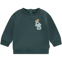 Levi's Boys Varsity Levi Tipped Crew Bistro Green Talla: 6M | Chalecos Outlet | kids | Verde