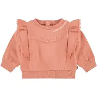 Levi's Girls Crew With Ruffle Terra Cotta Talla: 18M | Chalecos Outlet | kids | Blanco