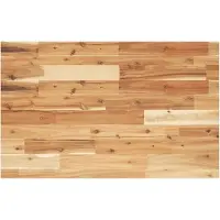 vidaXL Escritorio de madera maciza de acacia, con recubrimiento de aceite, dimensiones 100x50x2 cm
