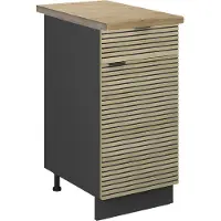 Vicco Mueble bajo de cocina Fame-Line Panel de roble 40 cm , ET Roble, Model 51294