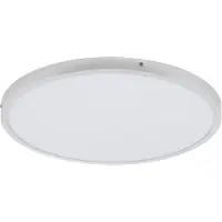 Eglo 97276, redonda, para techo, blanca, aluminio, plástico, clase II, 25 W