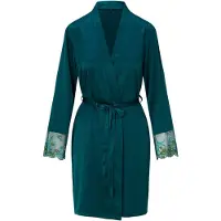 Lingadore Bata para casa verde oscuro