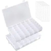 OEM Caja organizadora con 36 compartimentos - Caja de almacenamiento - Caja clasificadora