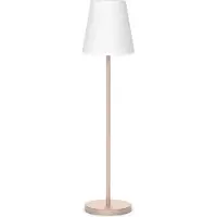 Newgarden Lámpara de pie LED Lola Slim, color rosa oro