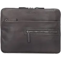 Pride And Soul Terra Caso de escritura Piel natural 34 cm gris