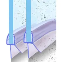 Merkloos Junta de repuesto para mampara de ducha, 2 unidades de 90 cm, para vidrios de 4-6 mm de grosor