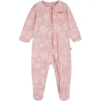 Levi's Girls Floral Footed Coverall Pink Icing Talla: 9M | Ropa de Noche Outlet | kids | Rosa