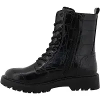 Tom Tailor Botines con cordones negro