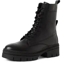 Tamaris Botines con cordones negro