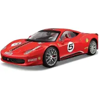 Bburago Coche Ferrari 458 Challenge Nº5 1:24