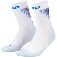 Cep - Women's Run Edt. Halo Socks Mid Cut - Calcetines de running size IV, blanco