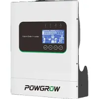 OEM Inversor solar autónomo, 5000W, 24VDC, voltaje de circuito abierto de 500VDC, potencia fotovoltaica de 9000W, corriente de carga de 160A