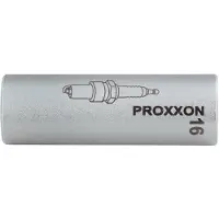 Proxxon Llave de bujía de 1/2 pulgada con imán de 16 mm