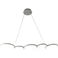 Eko-Light Lámpara colgante LED OLYMPIA WHITE de 50W