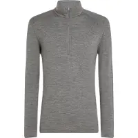 Icebreaker - 260 Tech L/S Half Zip - Ropa interior merino size M, gris