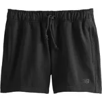 New Balance Pantalón 'Athletics French Terry Short 5"' negro