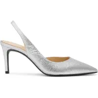 Michael Kors Alina Flex Sling Pump Silver Talla: 40.5 | Pumps Outlet | Mujer | Gris