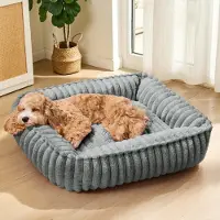 Merkloos Solidchoice: Cama calmante para perros de tamaño mediano, 80x60 cm
