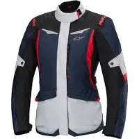 Alpinestars Chaqueta Impermeable Stella ST-1 Dark Blue Black Bright Red