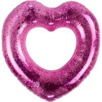 Martom Flotador inflable con forma de corazón