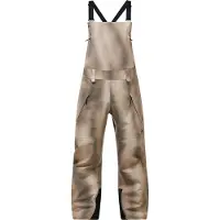 Peak Performance - Pantalones de esquí mujer - W Edge 3L Aop Bib Pants 336 Beam Fade - Talla S - Beige