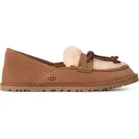 Ugg para mujer. 1182151 Mocasines de Piel Zora Loafer marrón (36), Plano, Ninguno, Casual, outlet 2026.