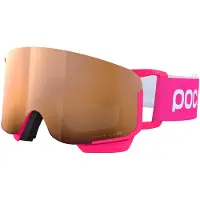 POC - Máscaras de esquí - POCito Nexal Fluorescent Pink/Partly Sunny Light Orange - Rosa