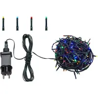 Markslöjd Guirnalda de luces LED para árboles de Navidad, uso exterior, 2,4W, 80 luces multicolores, modelo SKEN 703358, marca Markslojd