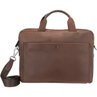 JOOP! Teramo Maletín Piel natural 40 cm Compartimento para el portátil marrón