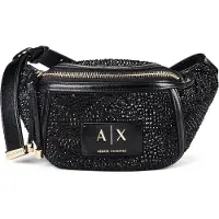 Armani Exchange Alice Bolsa de hombro 25 cm negro
