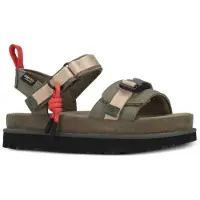 Ugg - Chanclas y sandalias mujer - W Goldenstar Wildwood Burnt Olive - Talla 39 - Caqui