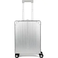 Aleon Maleta de cabina Business de 4 ruedas, de aluminio, 55 cm gris