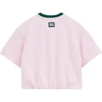 We fashion Camiseta verde oscuro / rosa