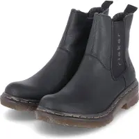 Rieker Botas Chelsea negro