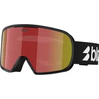 Bliz - Máscaras de esquí - G002 Matte Black/Brown Red - Negro