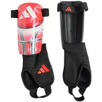 Adidas adidasEspinilleras junior Messi Match M Black / Lucid Red / Silver Metallic Niño