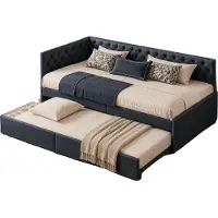 OEM Sofá cama, con función de extensión, diseño compacto, color gris