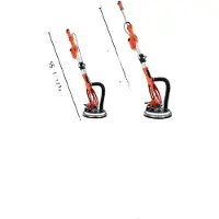 OEM Lijadora para placas de yeso, motor de 1,3 CV, cabezal giratorio de 360°, 950W
