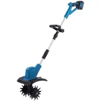 OEM Fresadora de jardín, sistema de corte de doble cuchilla, funcionamiento inalámbrico, Braun