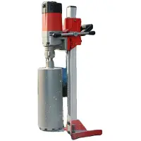 OEM Taladro de núcleo, con una potencia de 2300W, velocidad de 740 U/min, profundidad de perforación máxima de 80 cm, diámetro de perforación de 0-165 mm, y una manguera de agua de 3,5 m de longitud