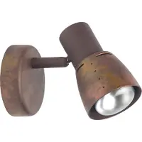 Brilliant Foco de pared Lava, ancho 8 cm, cobre antiguo, metal