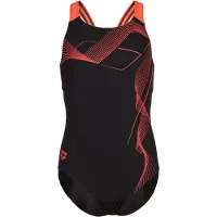 Arena Traje de baño 'Vibe Swim Pro Back' naranja / negro