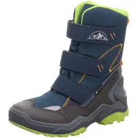 Superfit Botas 'JUPITER ICE' navy / gris oscuro / kiwi