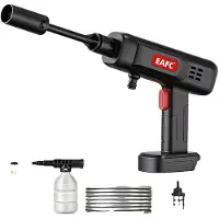 OEM Limpiadora a presión, diseño inalámbrico, presión máxima de 60 bares, modelo A, funciona con batería