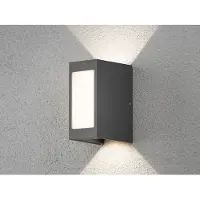 Konstsmide Lámpara de pared LED Cremona ajustable